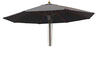 Runde Tr&aelig;parasoller