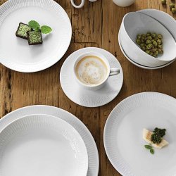 Aida Relief Desserttallerken 20 cm. - 4 stk.