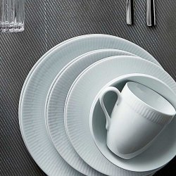 Aida Relief Desserttallerken 20 cm. - 4 stk.