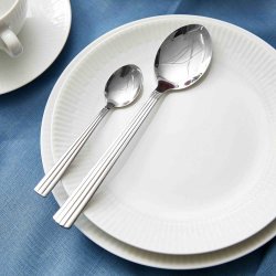 Aida Relief Desserttallerken 20 cm. - 4 stk.