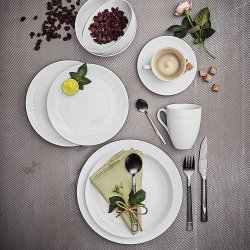 Aida Relief Middagstallerken 27 cm. - 4 stk.