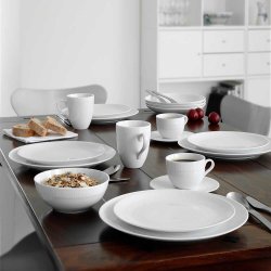 Aida Relief Dyb Tallerken 22 cm. - 4 stk.