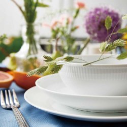 Aida Relief Dyb Tallerken 22 cm. - 4 stk.