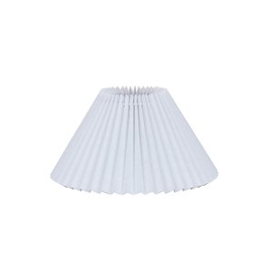 Alpe Design PVC Plissskrm - 15 cm. - Hvid