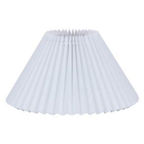 Alpe Design PVC Plissskrm - 30 cm. - Hvid