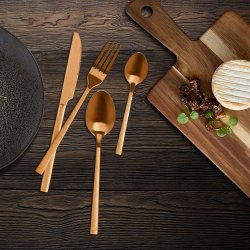 Alpina Bestikst - 16 Dele - Kobber