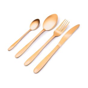 Alpina Bestikst - 16 Dele - Guld