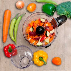 Alpina Foodprocessor Rustfrit St�l - 500 Watt