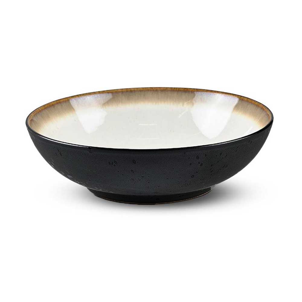 Bitz Gastro Salatskål Ø24 cm - Sort/Creme