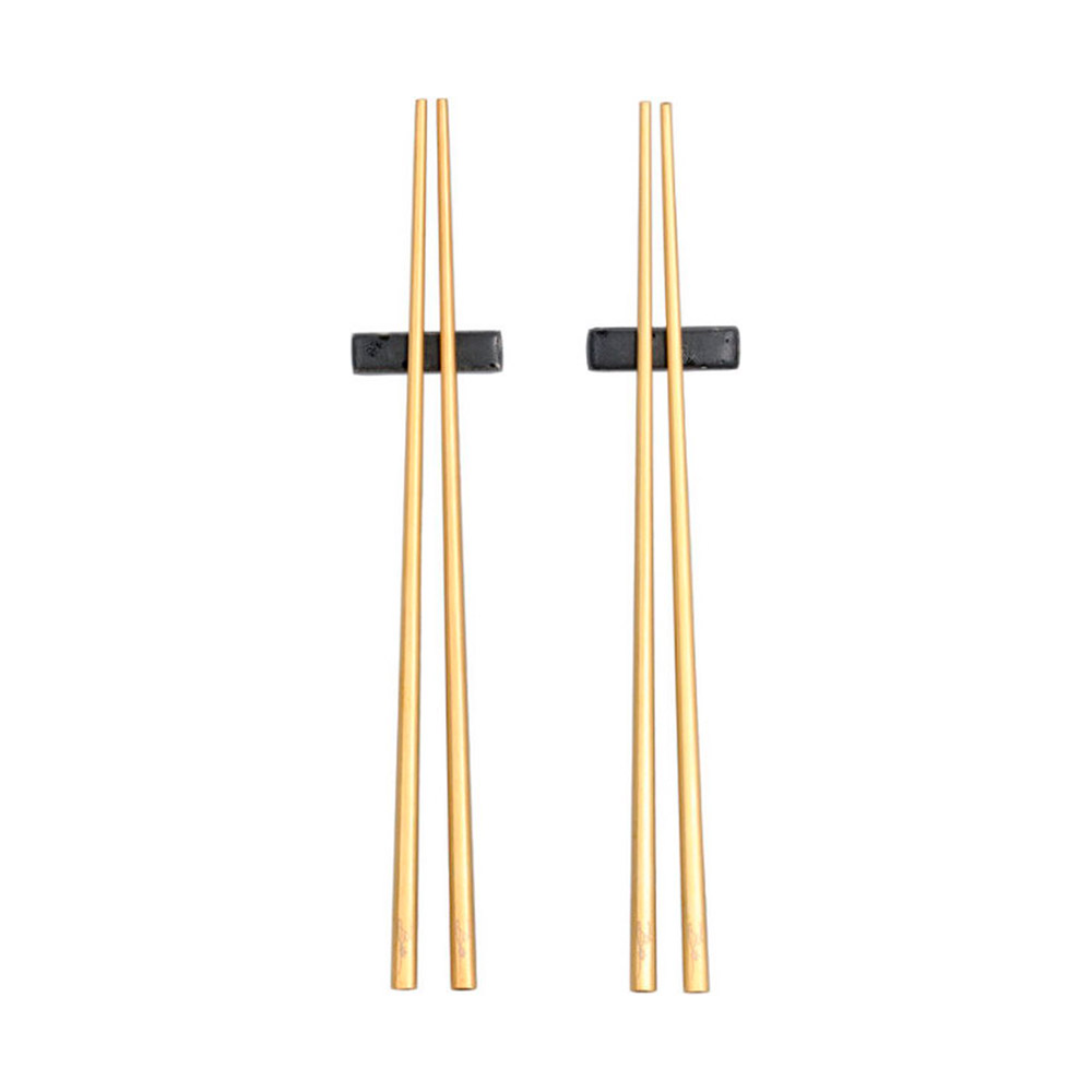 Bitz Spisepinde 2 Sæt - Messing