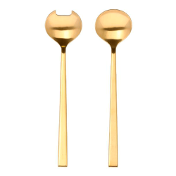 Bitz Salatst - 2 Dele - Messing