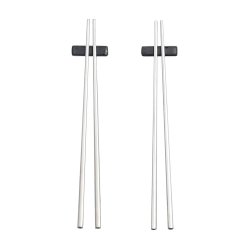 Bitz Spisepinde 2 St - Satin Stl