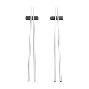 Bitz Spisepinde 2 St - Satin Stl