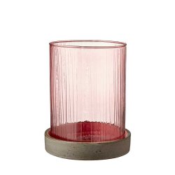 Bitz Hurricane Med LED-Lys - 24 cm - Pink