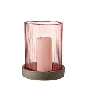 Bitz Hurricane Med LED-Lys - 24 cm - Pink