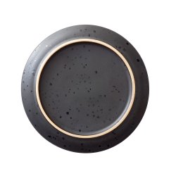 Bitz Galaxy Tallerken 17 cm - Sort