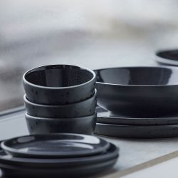 Bitz Galaxy Tallerken 27 cm - Sort