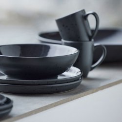 Bitz Galaxy Krus m. Hank 30 cl. - 4 stk. - Sort