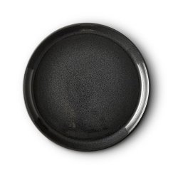 Bitz Galaxy Tallerken 21 cm - Sort