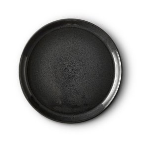 Bitz Galaxy Tallerken 21 cm - Sort