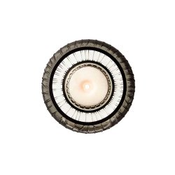 Bitz Kusintha Glas Fyrfadsstager - 2 stk - Smoke Grey