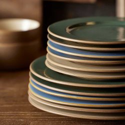 Bitz Wood Tallerken 22 cm - Forest