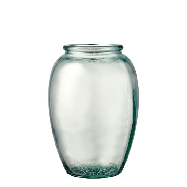 Bitz Kusintha Glas Vase - H20 cm. - Grn - UORIGINAL EMBALLAGE