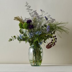 Bitz Kusintha Glas Vase - H25 cm. - Grn - UORIGINAL EMBALLAGE