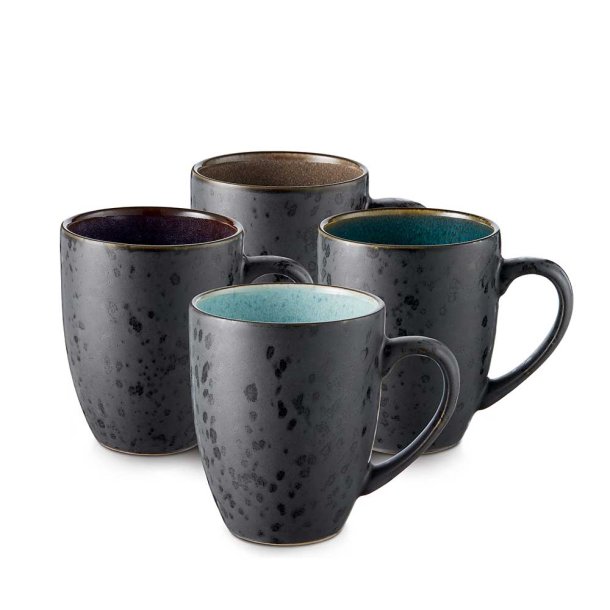 Bitz Krus 30 cl. - 4 stk. -  Sort/Ass. Farver