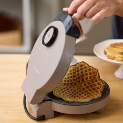 Blomsterberg Vaffeljern 1000W - Latte