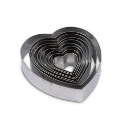 Blomsterbergs Udstikkerst Hjerte  9 Dele