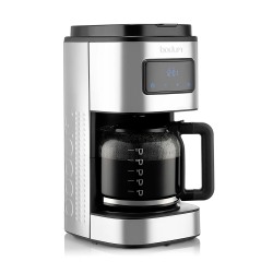Bodum Bistro Kaffemaskine M. Timer  Krom