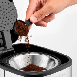 Bodum Bistro Kaffemaskine M. Timer  Krom