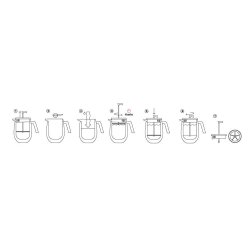 Bodum Columbia Kaffebrygger 0,35 Liter - Mat Krom