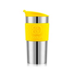 Bodum Rejsekrus Stl/Silikone - 0,35 L - Lemon