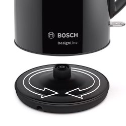 Bosch Designline Elkedel 1,7 L - Sort/Sort