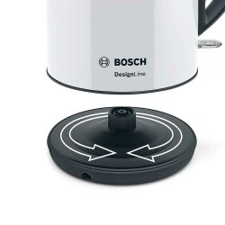 Bosch Designline Elkedel 1,7 L - Sort/Hvid