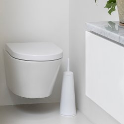 Brabantia Toiletbrste m. Holder - Hvid