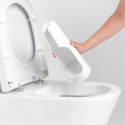 Brabantia Toiletbrste m. Holder - Hvid