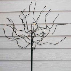 Lystr Med 200 LED og Timer - Udendrs - 180 cm