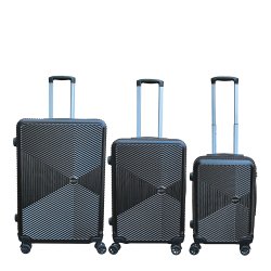 Conzept Kuffertst 3 Dele - Sort