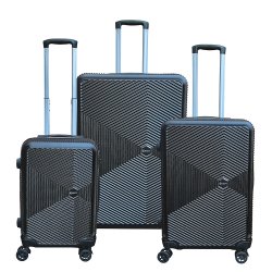 Conzept Kuffertst 3 Dele - Sort