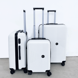 Conzept Kuffertst 3 Dele - Hvid