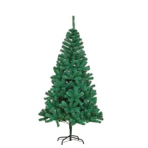 Kunstigt Luksus Juletr m. Metalfod 180 cm. - Grn