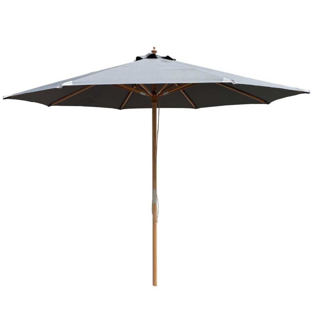Hoffmann Nice Parasol - Bøg - Ø3 m. Grå