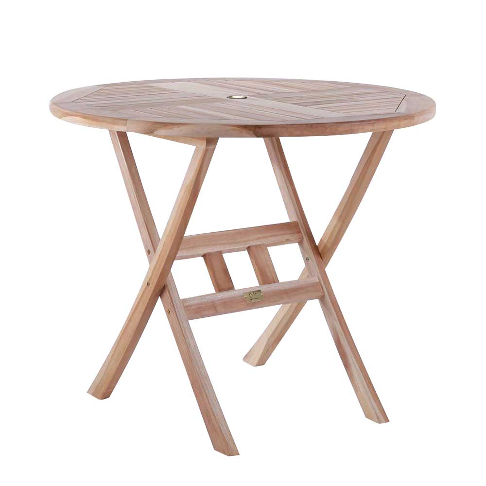 Dacore Jepara Teak Havebord - Ø90 cm.