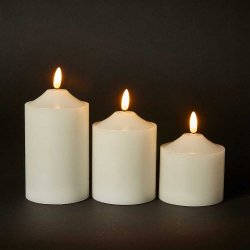 Dacore LED Alterlys - 3 stk. + Fjernbetjening