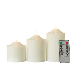 Dacore LED Alterlys - 3 stk. + Fjernbetjening