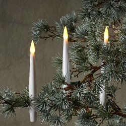 Dacore LED Juletrslys Med Grn Klemme og Fjernbetjening - Batteri - 10 stk. 