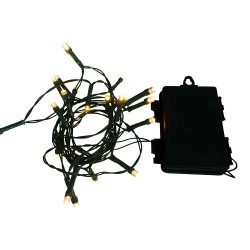 Dacore Lyskde - 40 LED &amp; 4,4 m - Batteri - Udendrs/Indendrs